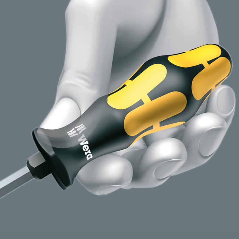 Load image into Gallery viewer, Wera 932 s 6 schroevendraaierset kraftform + houder (zwart geel, 6‑delig)