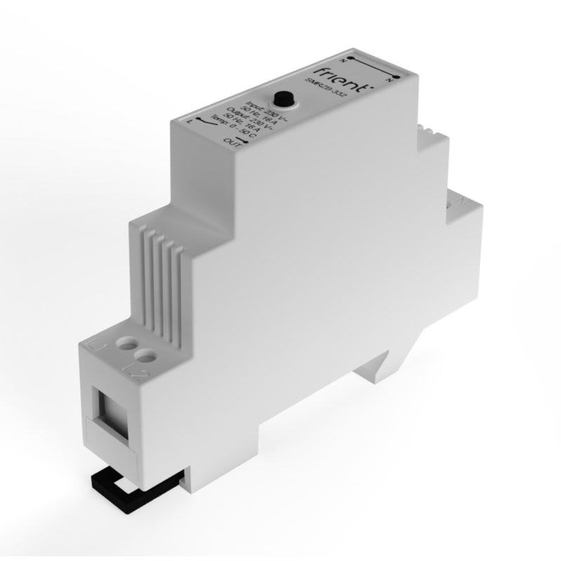 Chargez l'image dans la visionneuse de la galerie, Frient smart din relay relais (lichtgrijs, zigbee)