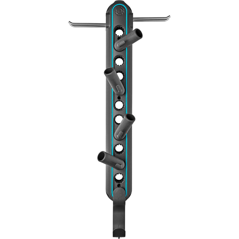 Load image into Gallery viewer, Gardena combisystem gereedschapsrek flex houder (donkergrijs turquoise)