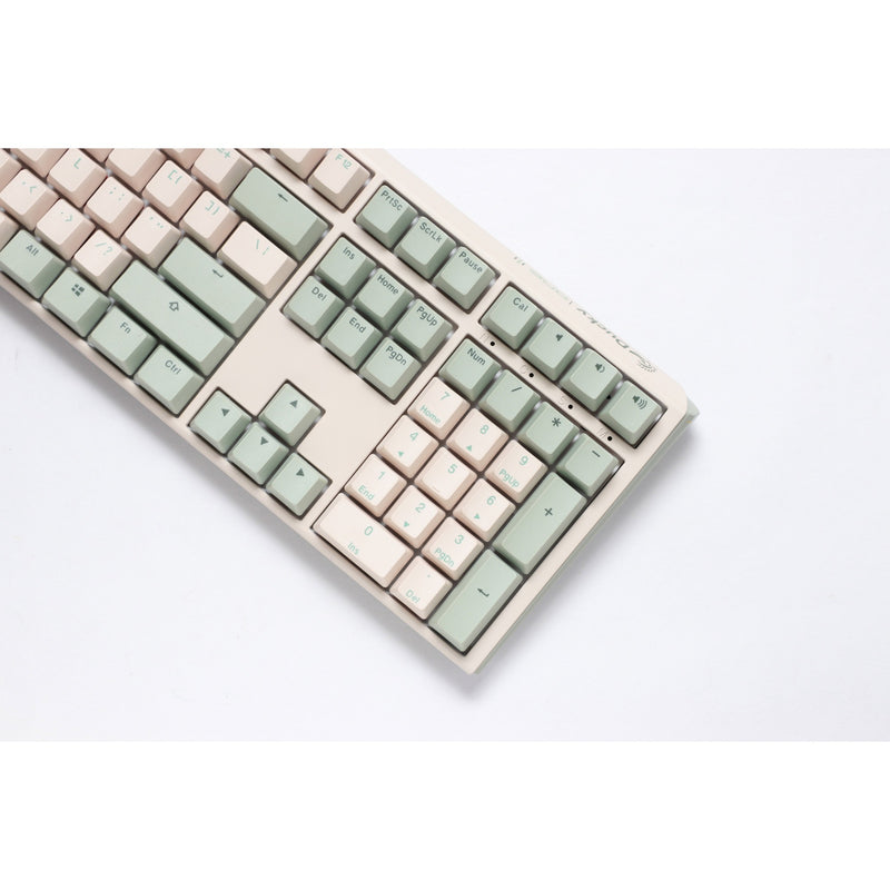 Load image into Gallery viewer, Ducky one 3 matcha, toetsenbord (crème groen, us lay-out, cherry mx brown, pbt double shot, hot swap)
