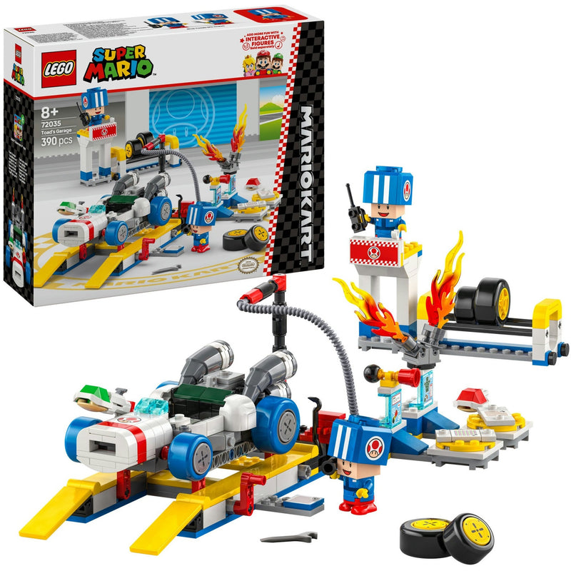 Chargez l'image dans la visionneuse de la galerie, Lego super mario - mario kart - toads garage constructiespeelgoed (72035)