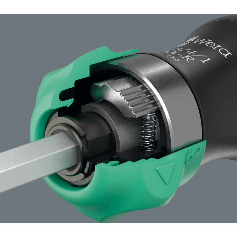 Load image into Gallery viewer, Wera kraftform kompakt 26 ra-r met etui, 6‑delig bitset (zwart groen)
