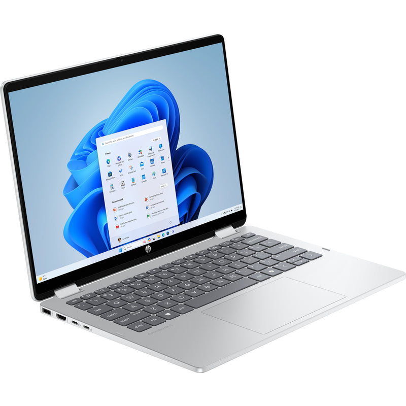 Load image into Gallery viewer, Hp omnibook 5 flip 14-fp0030nd (c5vm2ea) 14 2-in-1 laptop (zilver | core 3 100u | intel graphics | 8 gb | 512 gb ssd | touch)
