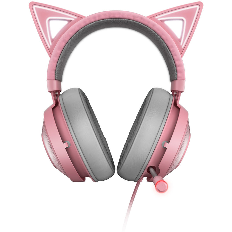 Load image into Gallery viewer, Razer kraken kitty v2 pro rgb over-ear gaming headset (roze)