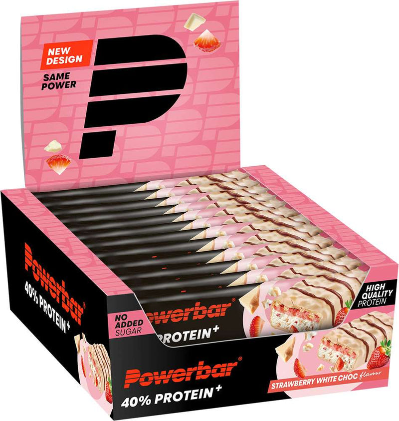 Load image into Gallery viewer, Powerbar 40% protein+crisp bar 12x40g