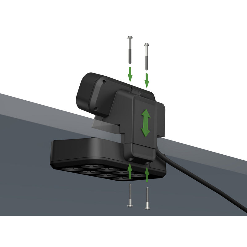 Load image into Gallery viewer, Brennenstuhl estilo duplex stekkerdoos met schakelaar en overspanningsbeveiliging stekkerdoos (zwart zilver, 2x sleuf voor keystone modules)