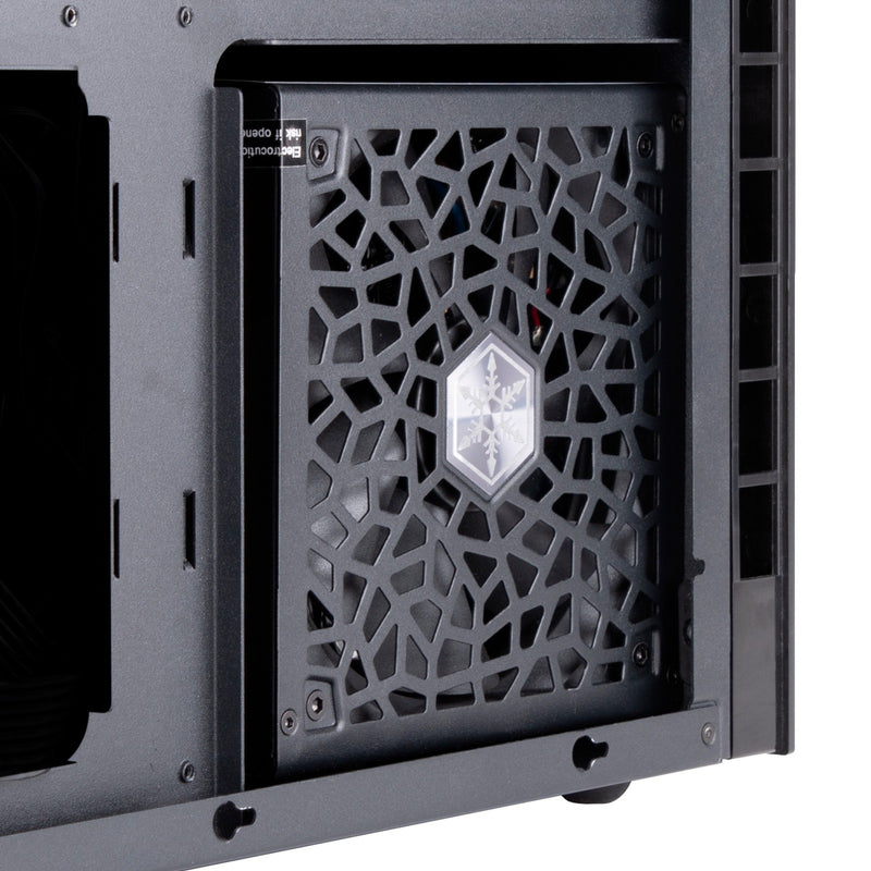 Load image into Gallery viewer, Silverstone sugo 17 mini tower behuizing (zwart | 2x usb-a | 1x usb-c)