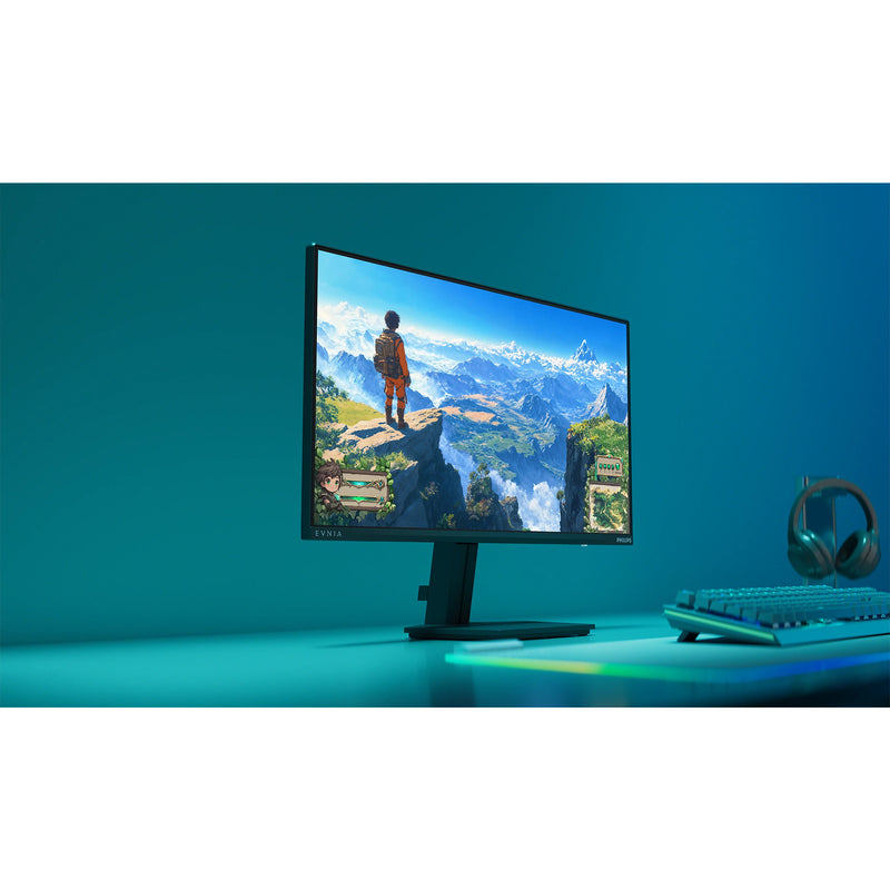Afbeelding laden in galerijviewer, Philips evnia 24m2n3200nf 23.8 gaming monitor (donkergrijs, hdmi, displayport, 144 hz)