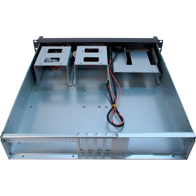 Load image into Gallery viewer, Inter-tech 2u-2098-sk rack behuizing (zwart | 2x usb-a)