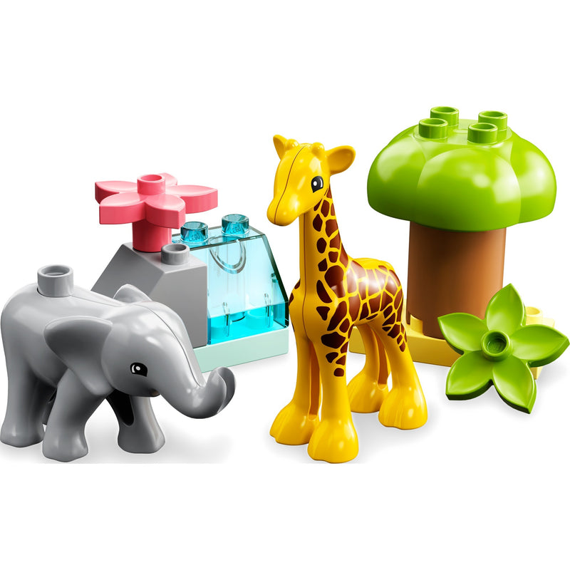 Load image into Gallery viewer, Lego duplo - wilde dieren van afrika constructiespeelgoed (10971)
