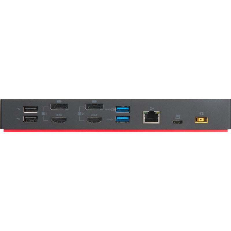Afbeelding laden in galerijviewer, Lenovo hybrid dock 135w dockingstation (zwart)