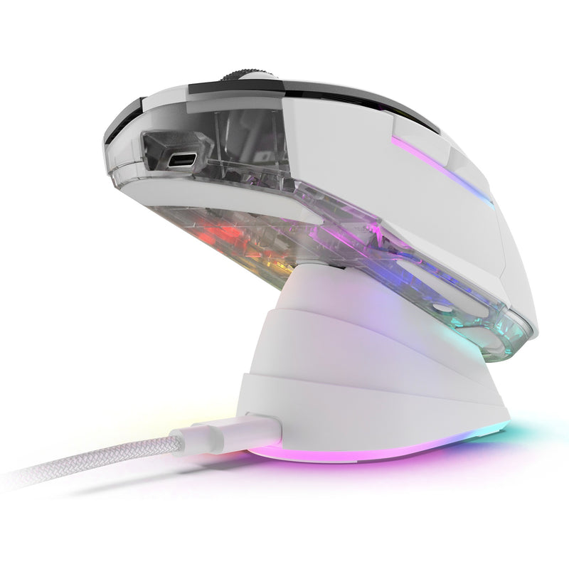 Load image into Gallery viewer, Sharkoon skiller sgm50w gaming muis (wit, 400 - 6400 dpi, rgb leds)