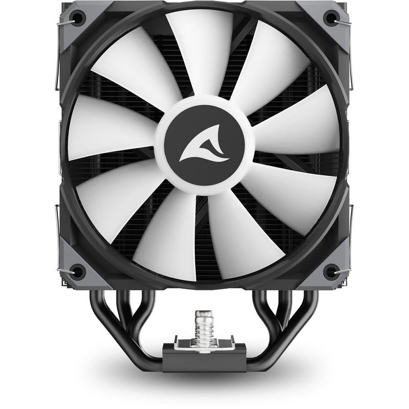Load image into Gallery viewer, Sharkoon a50 rgb cpu-koeler (zwart, 4-pins pwm fan-connector)