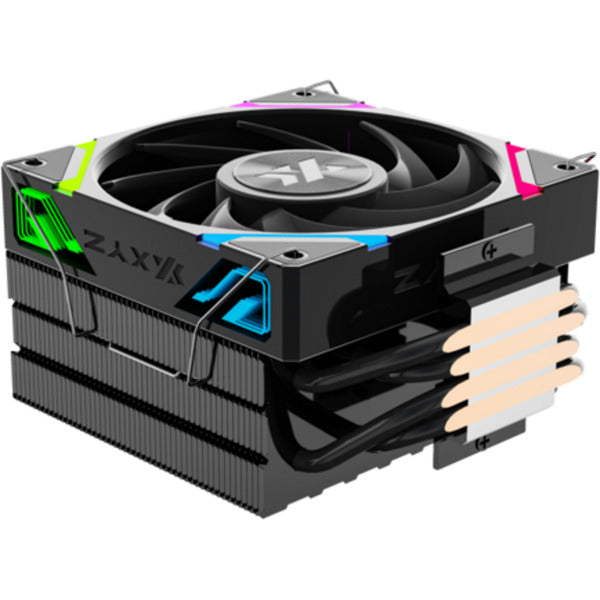 Laden Sie das Bild in Galerie -Viewer, Xyz pc gear thermax 4 rgb cpu-koeler (zwart, argb, pwm)