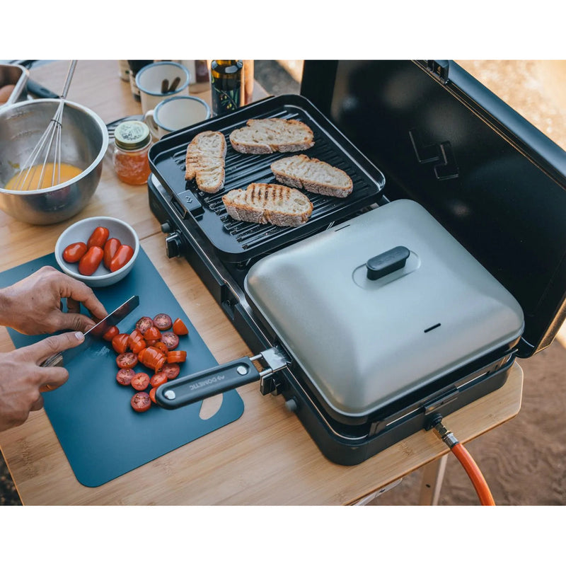 Cargue la imagen en el visor de la galería, Cadac 2 cook grillplaat kookplaat (zwart)