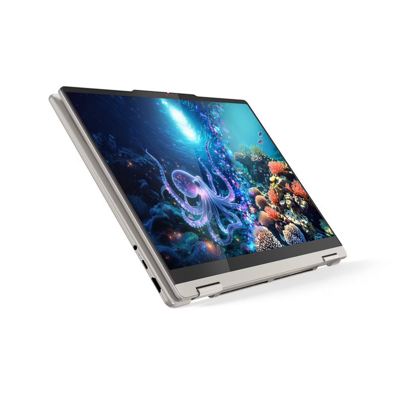 Afbeelding laden in galerijviewer, Lenovo yoga 7 2-in-1 14ill10 (83jq00fvmh) 14 copilot+ laptop (hoogglans wit | core ultra 5 226v | intel arc graphics 130v | 16 gb | 512 gb ssd | touch)