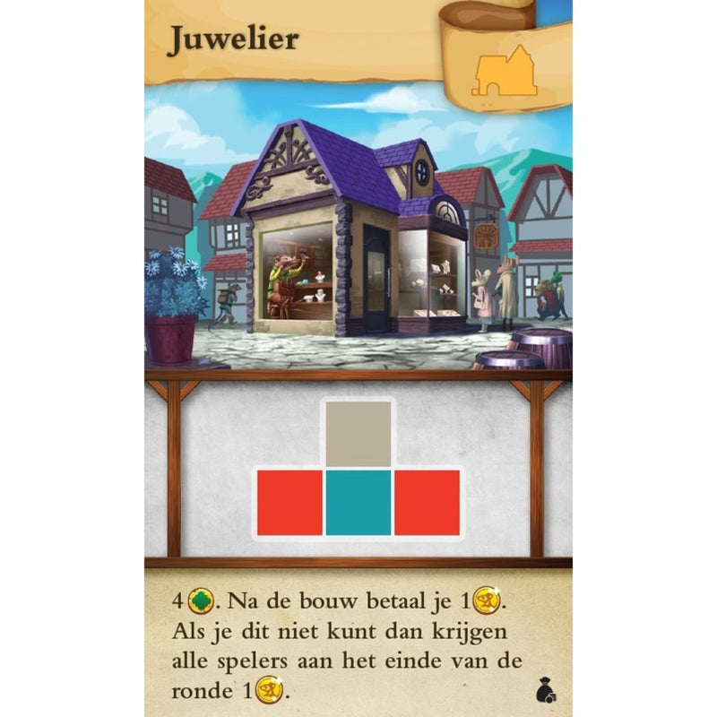 Load image into Gallery viewer, White goblin games tiny towns: voorspoed (1e uitbreiding) bordspel (uitbreiding, nederlands, 1 - 6 spelers, 30 - 60 minuten, vanaf 10 jaar)