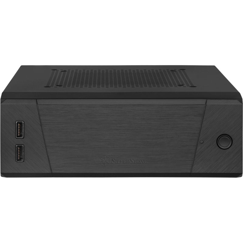 Laden Sie das Bild in Galerie -Viewer, Silverstone sst-ml10b htpc behuizing (zwart | 2x usb-a)