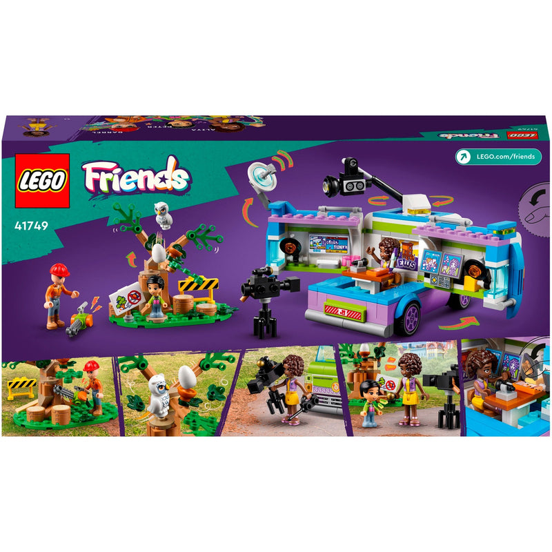 Load image into Gallery viewer, Lego friends - nieuwsbusje constructiespeelgoed (41749)