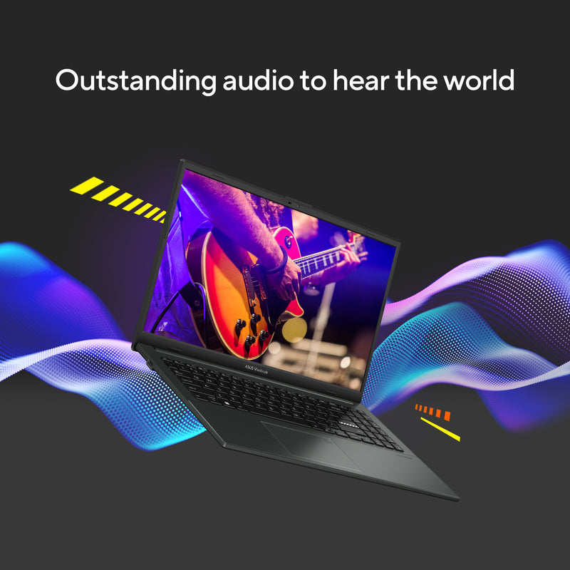 Chargez l'image dans la visionneuse de la galerie, Asus vivobook go 15 e1504fa-bq5403w 15.6 laptop (zwart | ryzen 5 40 | radeon 610m | 8 gb | 512 gb ssd)