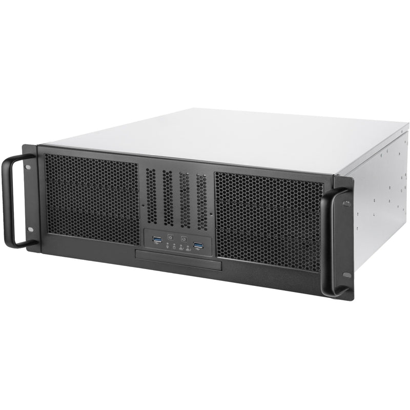 Load image into Gallery viewer, Silverstone rm41-506 rack behuizing (zwart | 2x usb-a 3.2 (5 gbit s))