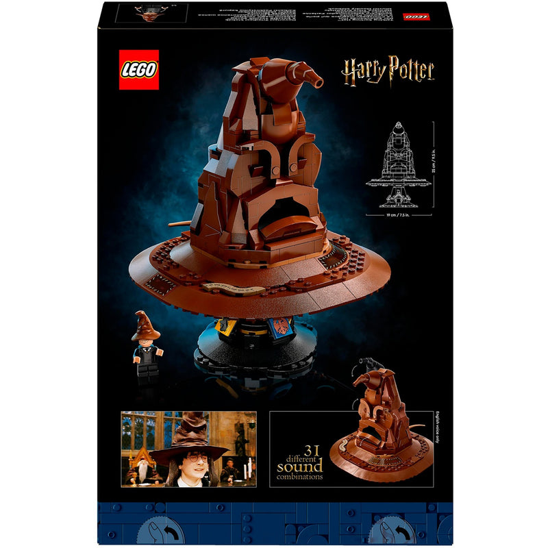 Load image into Gallery viewer, Lego harry potter 76429 pratende sorteerhoed + geluid