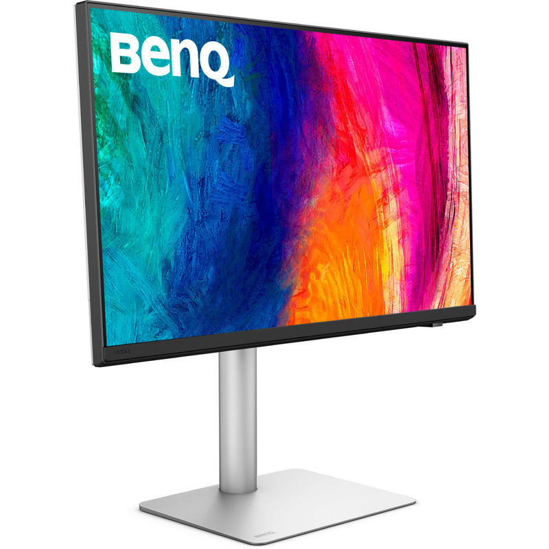 Load image into Gallery viewer, Benq pd2730s 27 5k uhd monitor (wit zilver, hdmi, displayport, audio, thunderbolt 4, usb-c)