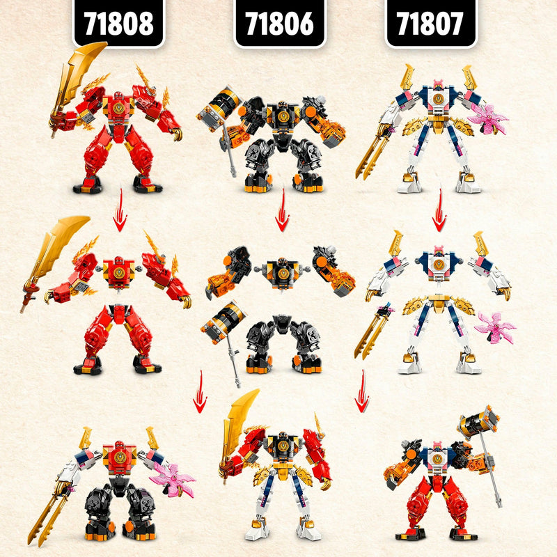 Load image into Gallery viewer, Lego ninjago 71808 kais elementaire vuurmecha
