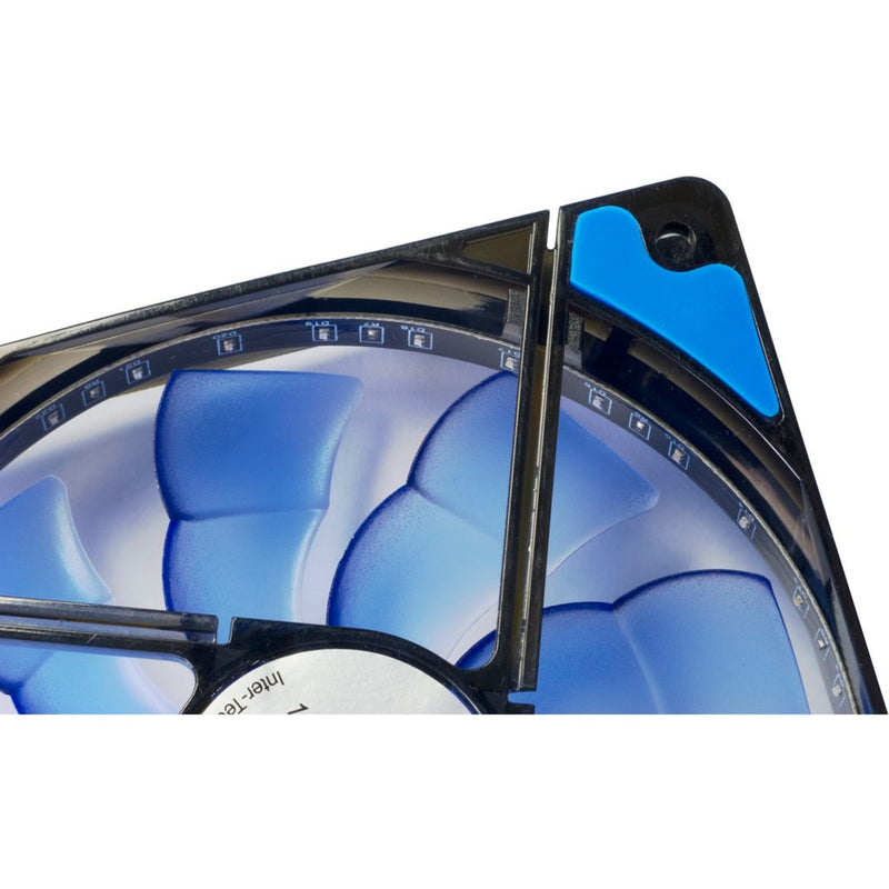 Load image into Gallery viewer, Inter-tech l-12025 120x120x25mm case fan (zwart, 120 x 120 x 25 mm)