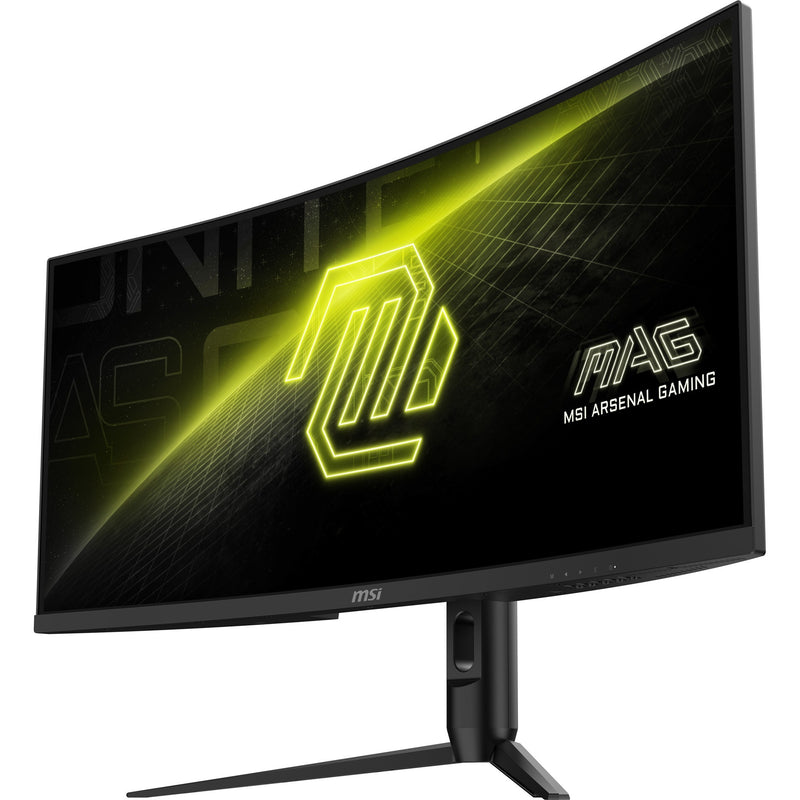 Load image into Gallery viewer, Msi mag 342cqr e2 34 curved ultrawide gaming monitor (zwart, 2x hdmi, displayport, 180 hz)