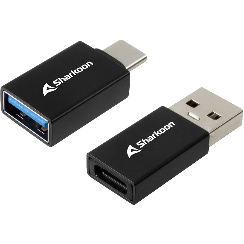 Load image into Gallery viewer, Sharkoon officepal usb-c adapters (zwart)