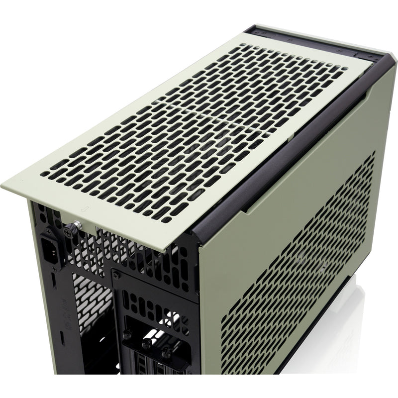 Load image into Gallery viewer, Thermaltake tr100 ws matcha green mini tower behuizing (lichtgroen | 2x usb-a | 1x usb-c)