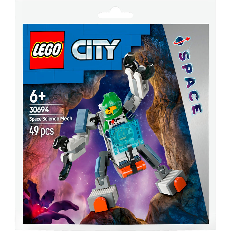 Load image into Gallery viewer, Lego city - ruimtewetenschapsmecha constructiespeelgoed (30694)