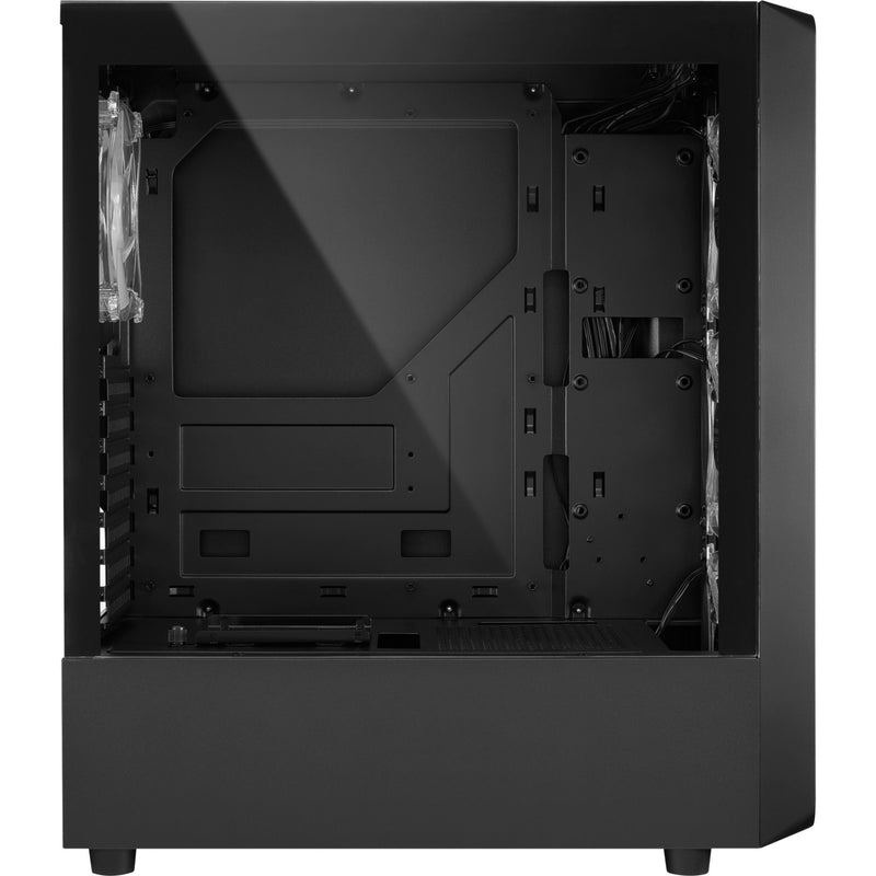 Load image into Gallery viewer, Sharkoon tk4 rgb midi tower behuizing (zwart | 4x usb-a | rgb | tempered glass)