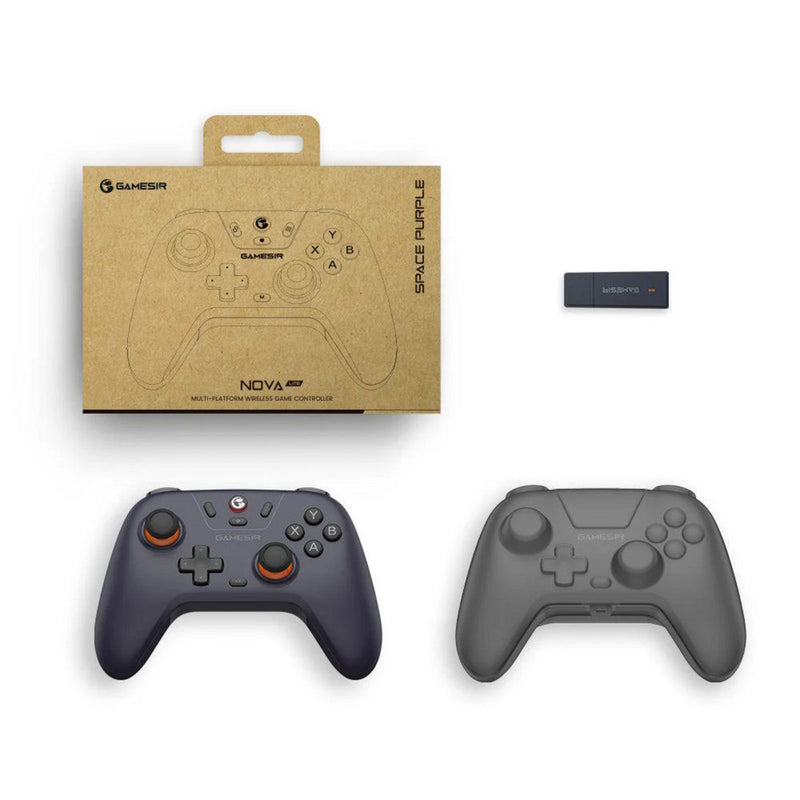 Afbeelding laden in galerijviewer, Gamesir nova lite multiplatform controller (donkerblauw, pc, steam, android, ios, switch, bluetooth 2.4 ghz usb)