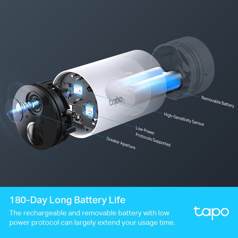 Load image into Gallery viewer, Tp-link tapo c400s2 beveiligingscamera (wit)