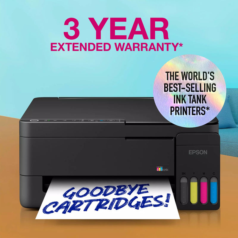 Afbeelding laden in galerijviewer, Epson ecotank et-2912 all-in-one inkjetprinter (zwart, scannen, kopiëren, wi-fi, inclusief tot 3 jaar inkt, c11cl62406)