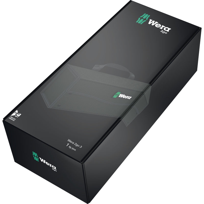 Load image into Gallery viewer, Wera 2go 3 gereedschapsbox (zwart)