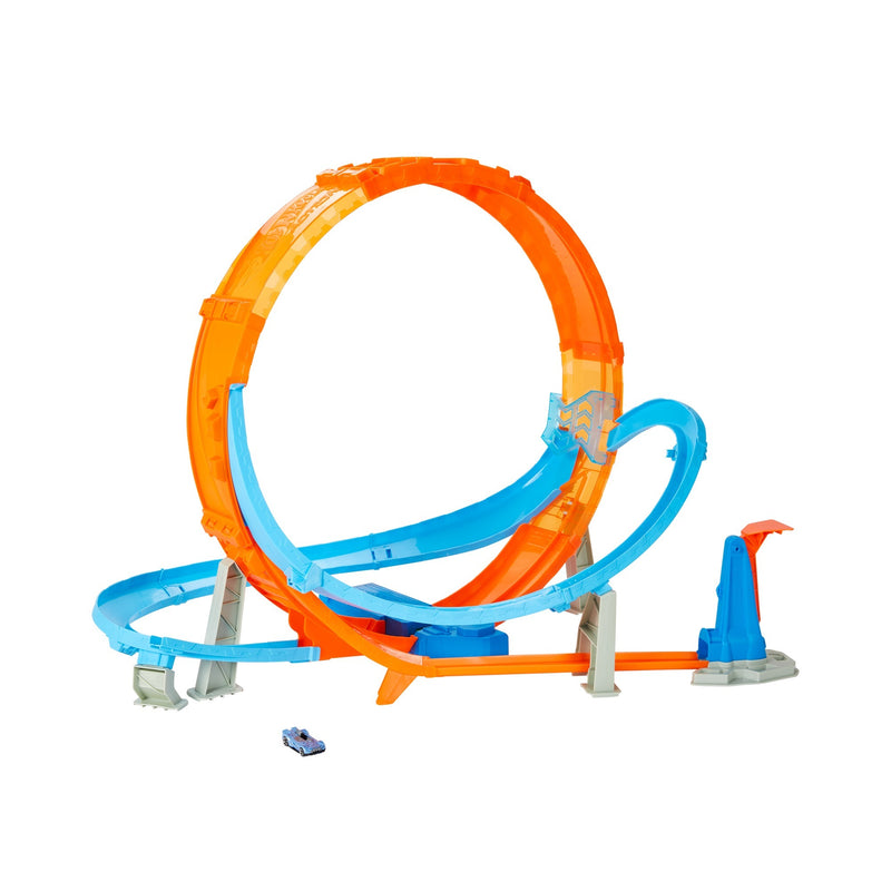 Load image into Gallery viewer, Hot wheels massive loop mayhem track set racebaan