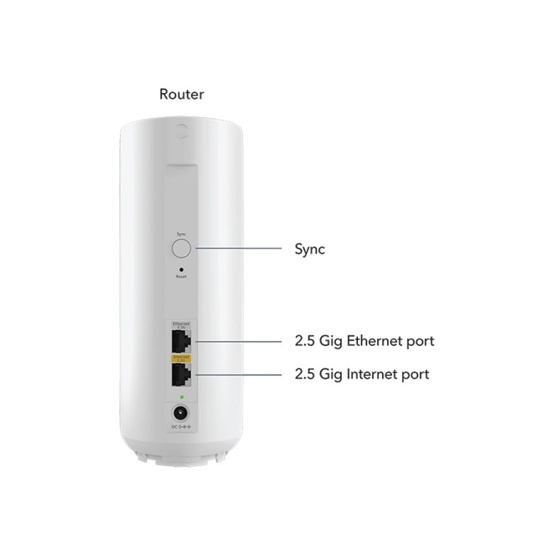 Load image into Gallery viewer, Netgear orbi 370 wifi mesh systeem, dual-band wifi 7-mesh systeem, 3 stuks mesh router (wit, 1x orbi wifi 7-router (rbe371), 2x orbi wifi 7-satellieten (rbe370))