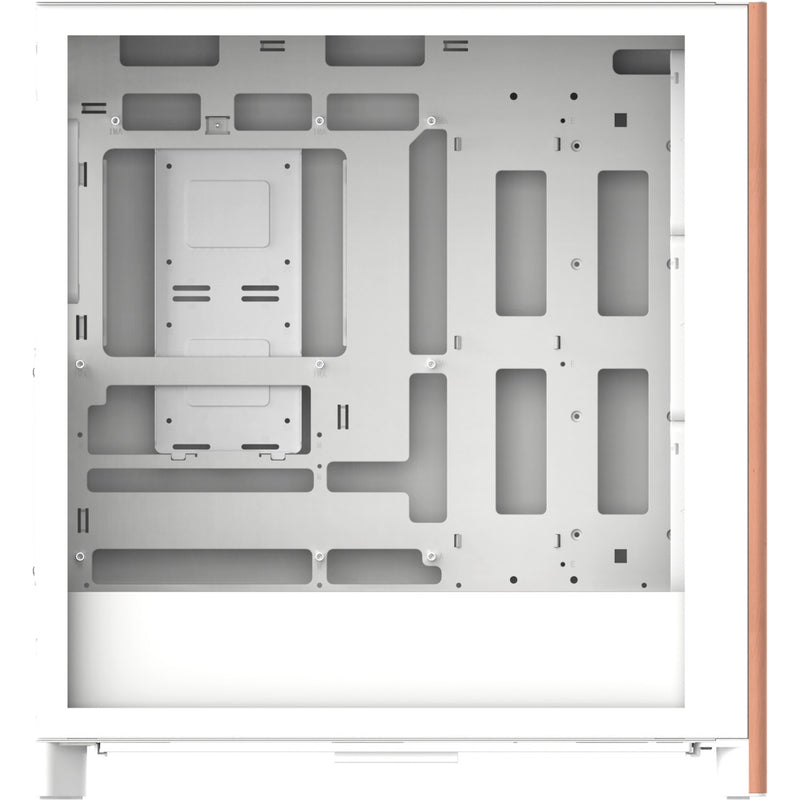 Load image into Gallery viewer, Thermaltake s370 ws snow midi tower behuizing (wit | 2x usb-a | 1x usb-c | tempered glass)