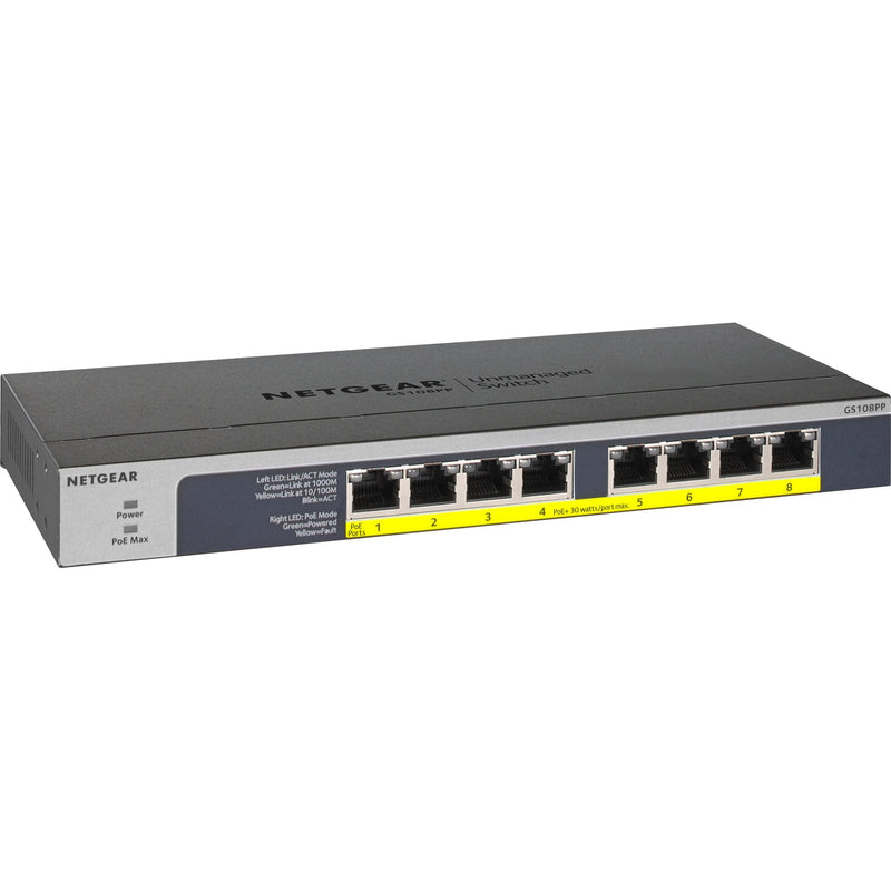 Load image into Gallery viewer, Netgear gs108pp switch