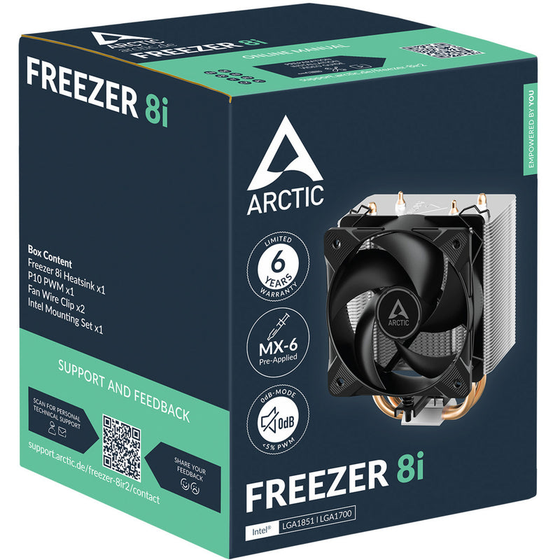 Load image into Gallery viewer, Arctic freezer 8i cpu-koeler (4-pin pwm)