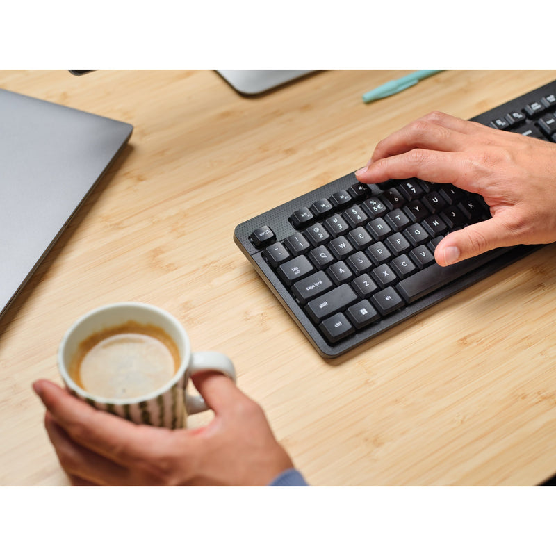 Afbeelding laden in galerijviewer, Trust ody ii stille draadloze toetsenbord- en muisset desktopset (zwart, us lay-out (qwerty), membraan, 100%, 800 dpi - 1.600 dpi)