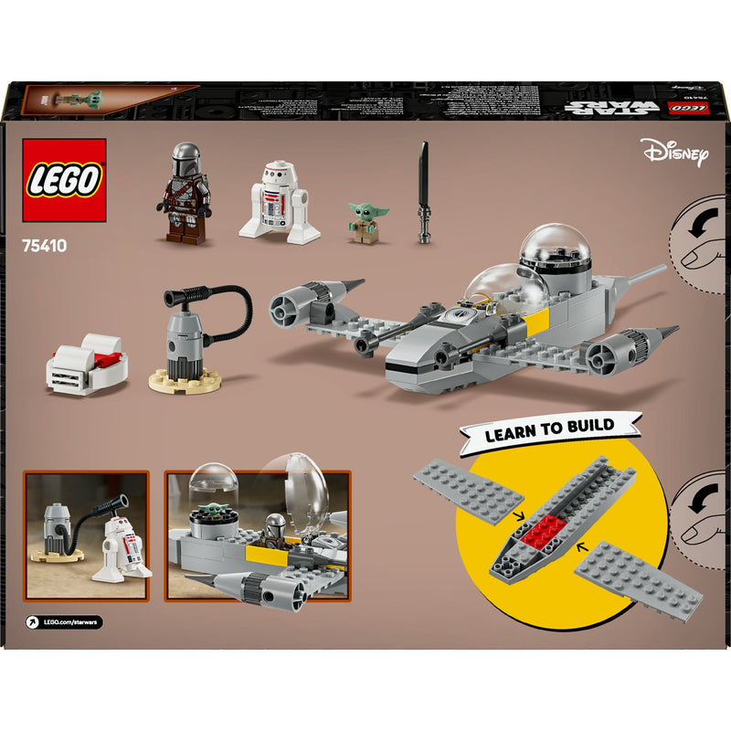 Load image into Gallery viewer, Lego star wars 75410 mando en grogu's n-1 starfighter