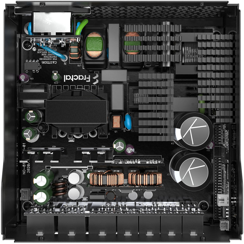 Cargue la imagen en el visor de la galería, Fractal design ion gold 3 modulaire 750 watt voeding (zwart, 1x 12v-2x6, 3x pcie)
