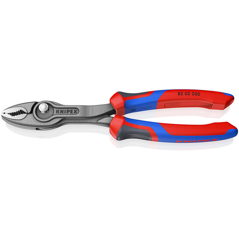 Load image into Gallery viewer, Knipex twingrip voorgrijptang 82 02 200 (rood blauw)