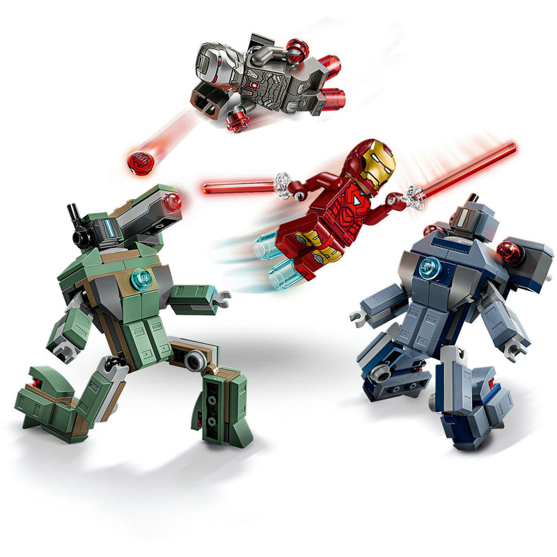 Afbeelding laden in galerijviewer, Lego ® ǀ marvel iron man en war machine vs. hammer drones - 76320