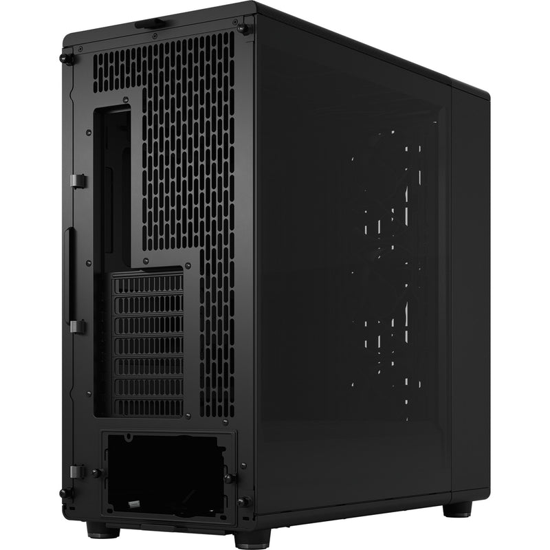 Cargue la imagen en el visor de la galería, Fractal design north xl momentum edition midi tower behuizing (zwart houtkleur | 2x usb-a | 1x usb-c | tempered glass)