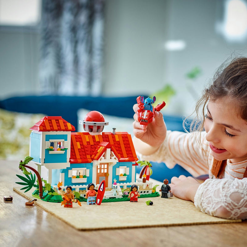 Load image into Gallery viewer, Lego disney - lilo en stitch strandhuis constructiespeelgoed (43262)
